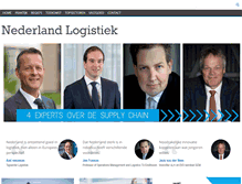 Tablet Screenshot of nederlandlogistiek.com
